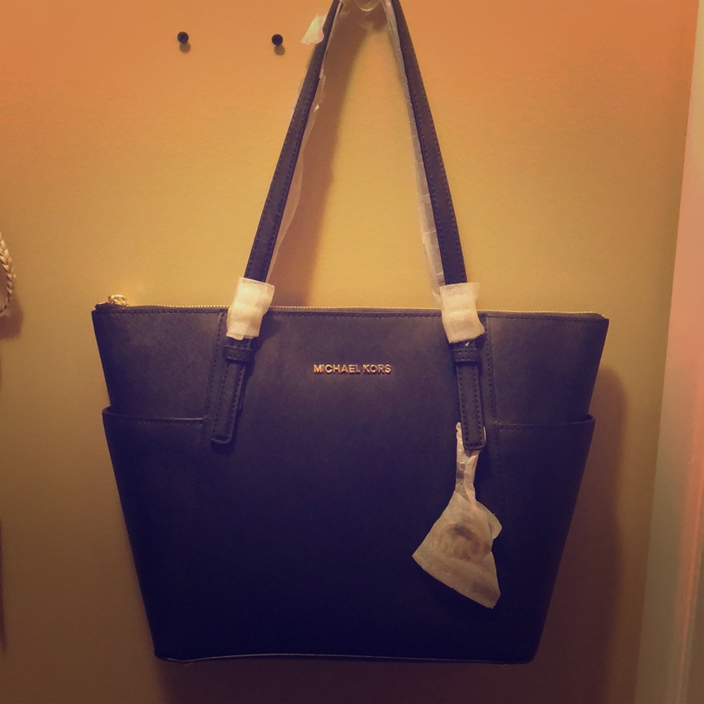 Michael Kors black tote